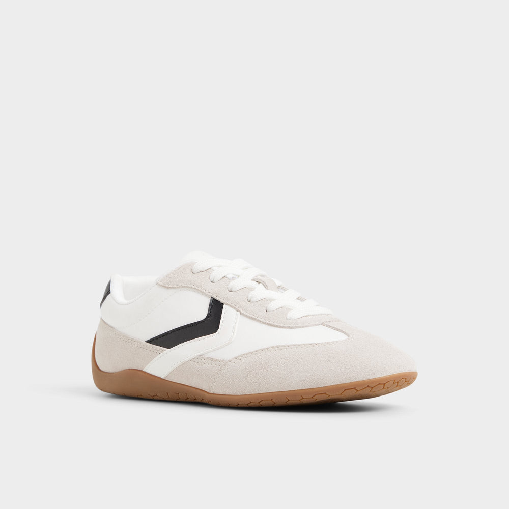 Aldo Coolchic White/Grey Women's Low top sneakers - Jogger sneaker Women