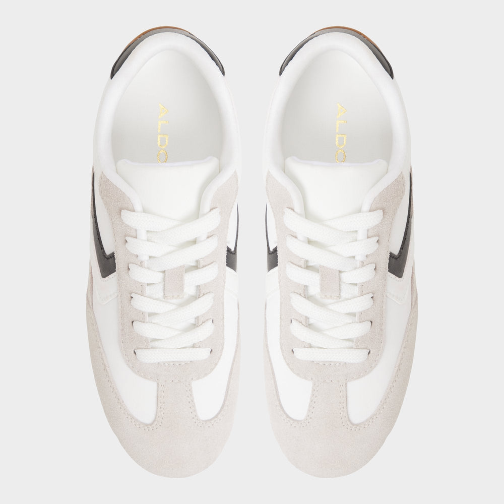 Aldo Coolchic White/Grey Women's Low top sneakers - Jogger sneaker Women