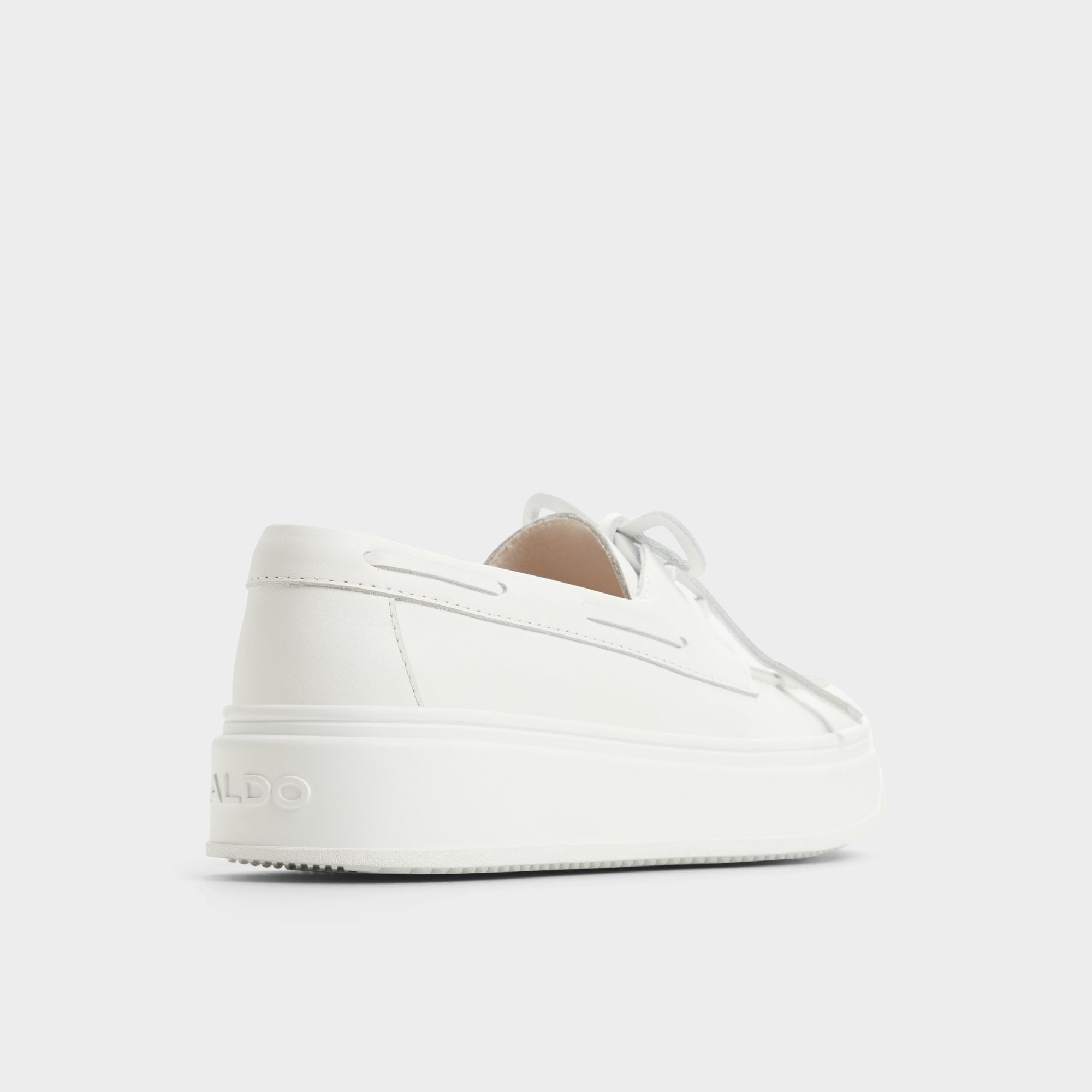 Aldo Wildbreeze Open White Women's Slip on sneakers - Boat shoe, Platform Women