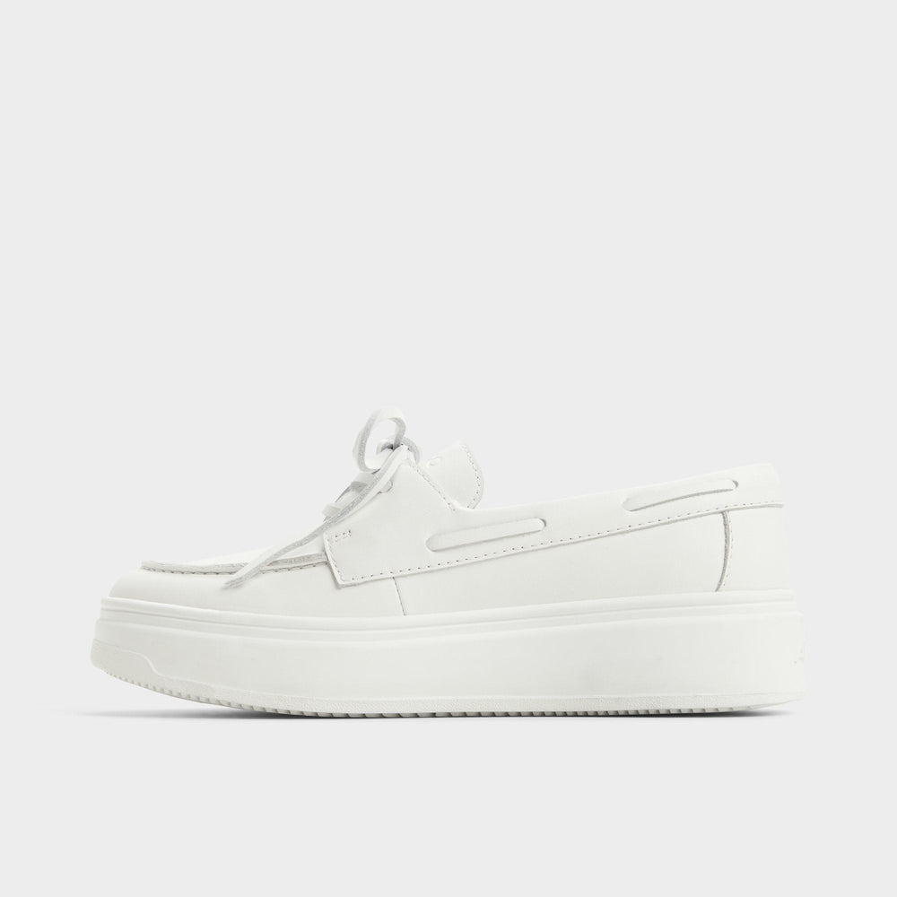 Aldo Wildbreeze Open White Women's Slip on sneakers - Boat shoe, Platform Women