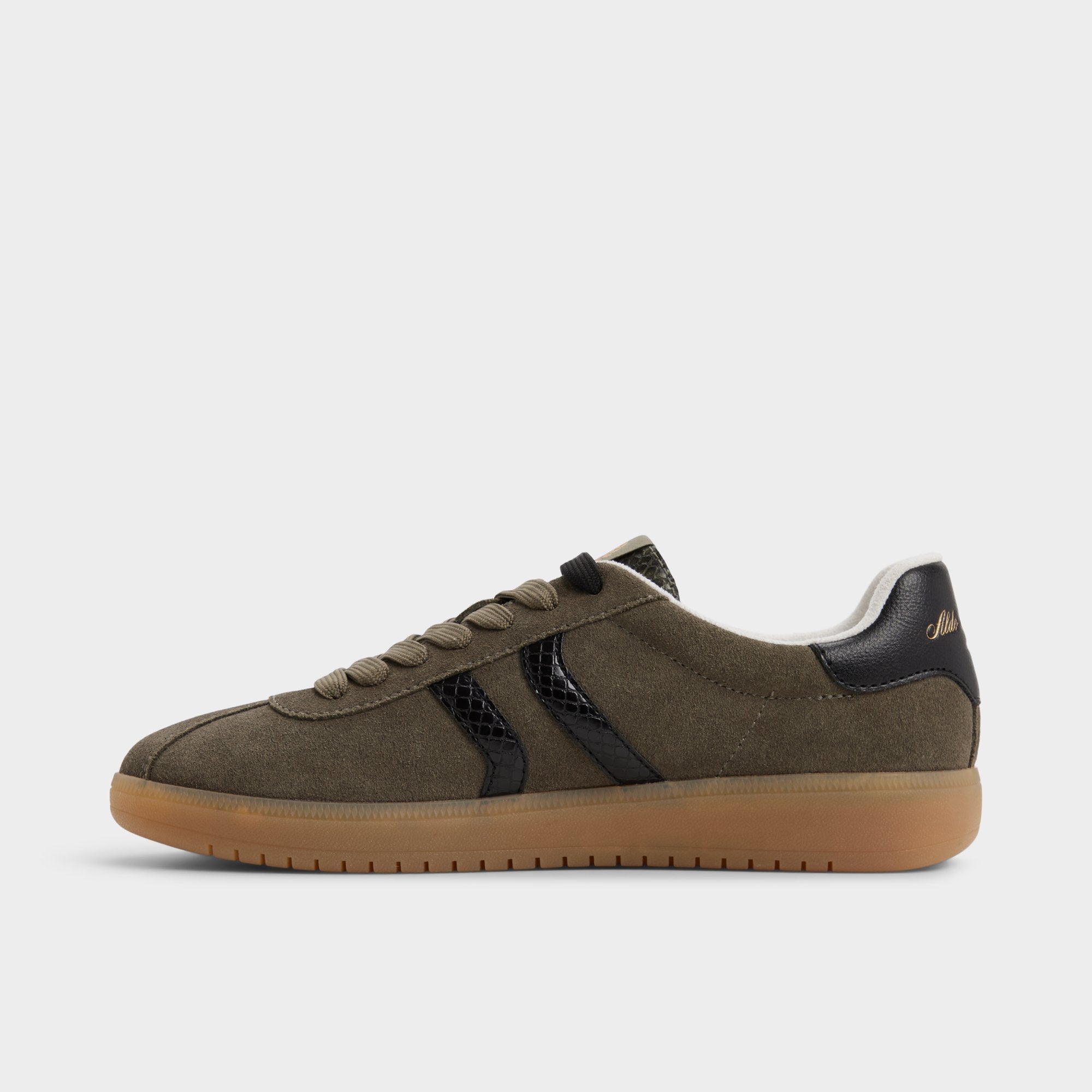 Aldo Chicsneaker in Olive - Low top sneaker, Cup sole Women