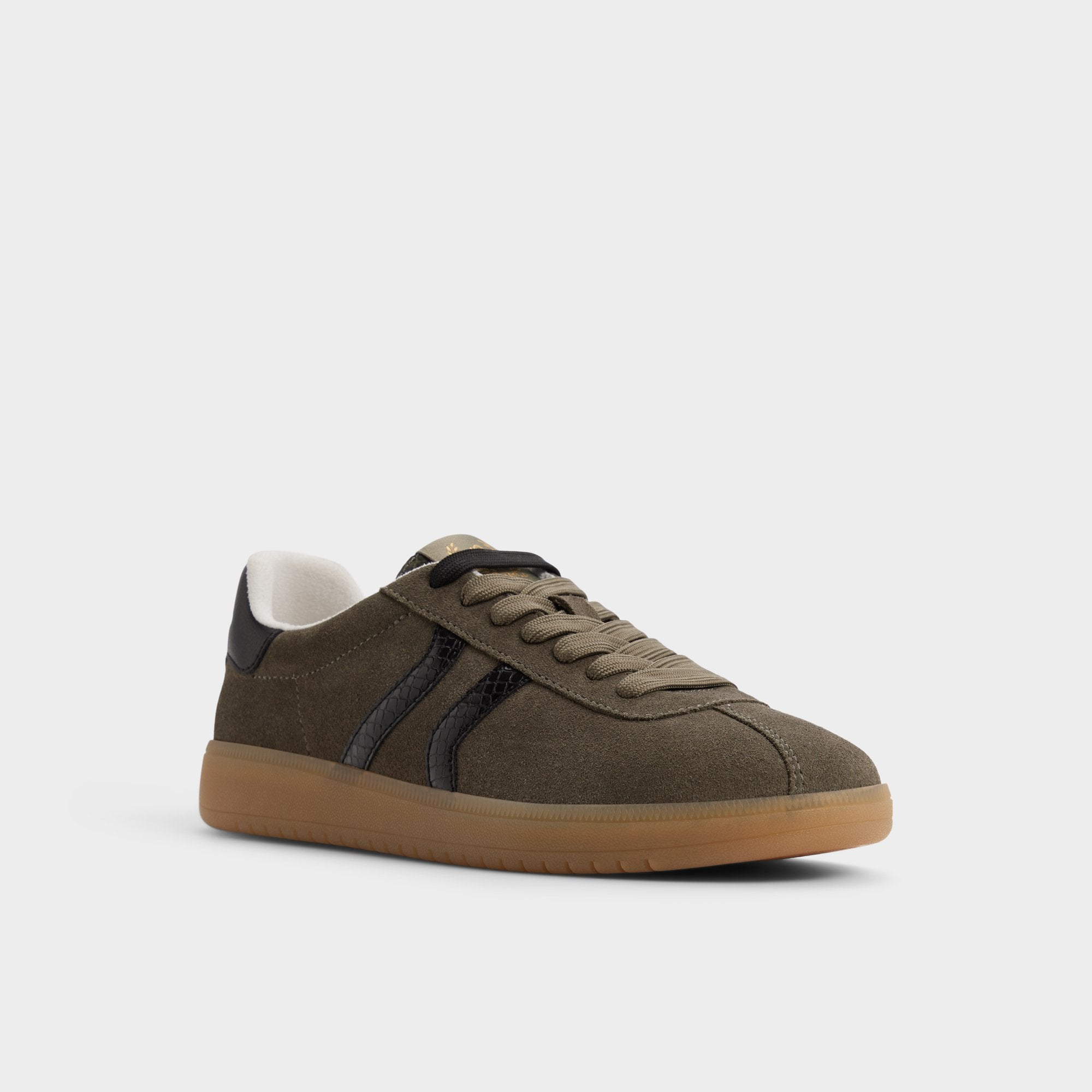 Aldo Chicsneaker in Olive - Low top sneaker, Cup sole Women
