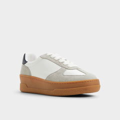 Aldo Deevale White/Grey Women's Low top sneakers - Sneaker, Platform Women