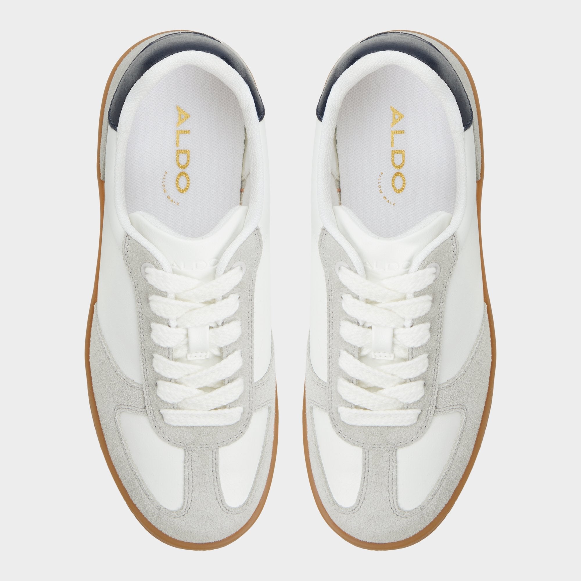 Aldo Deevale White/Grey Women's Low top sneakers - Sneaker, Platform Women