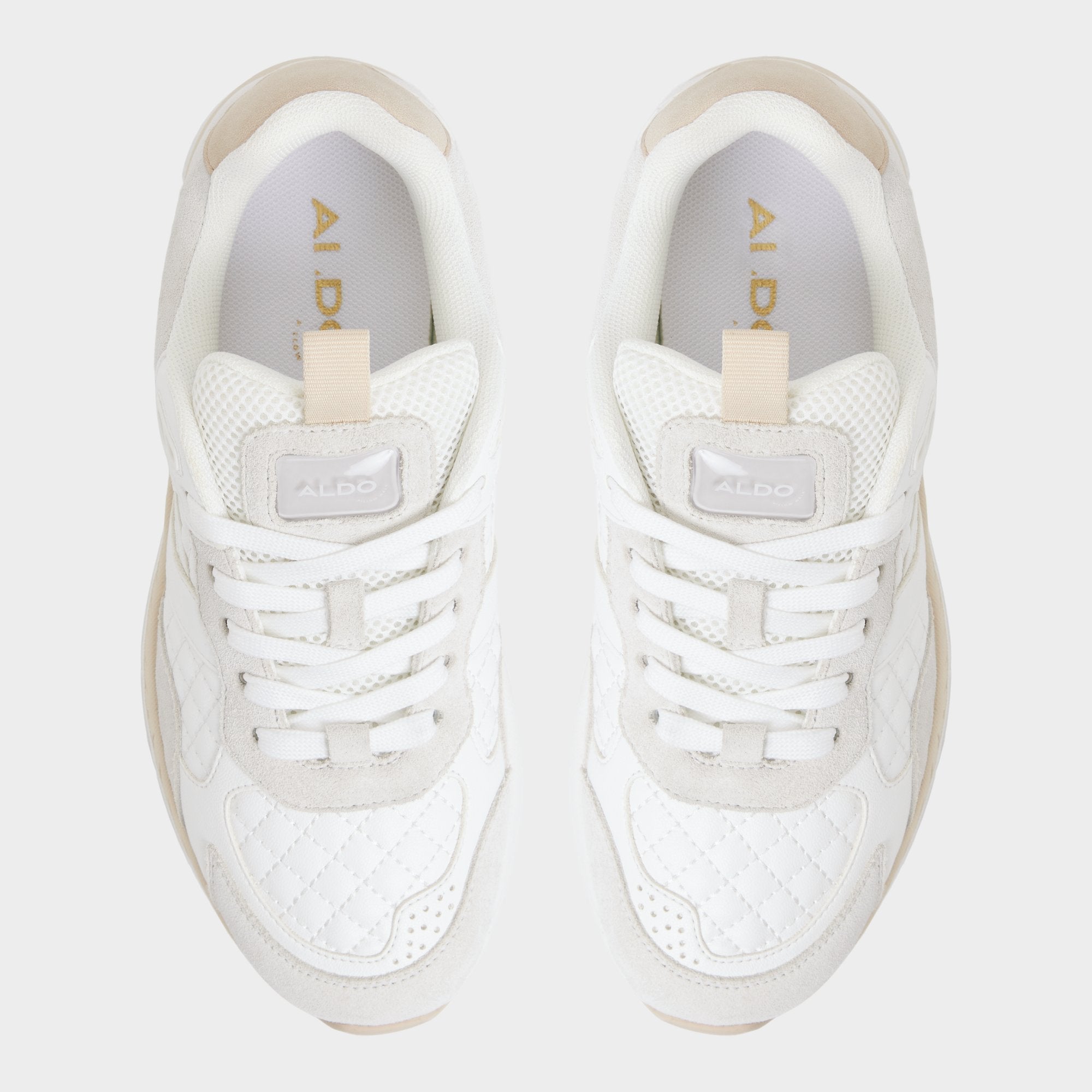 Aldo Pillowsnkr in L White - Jogger sneaker Women
