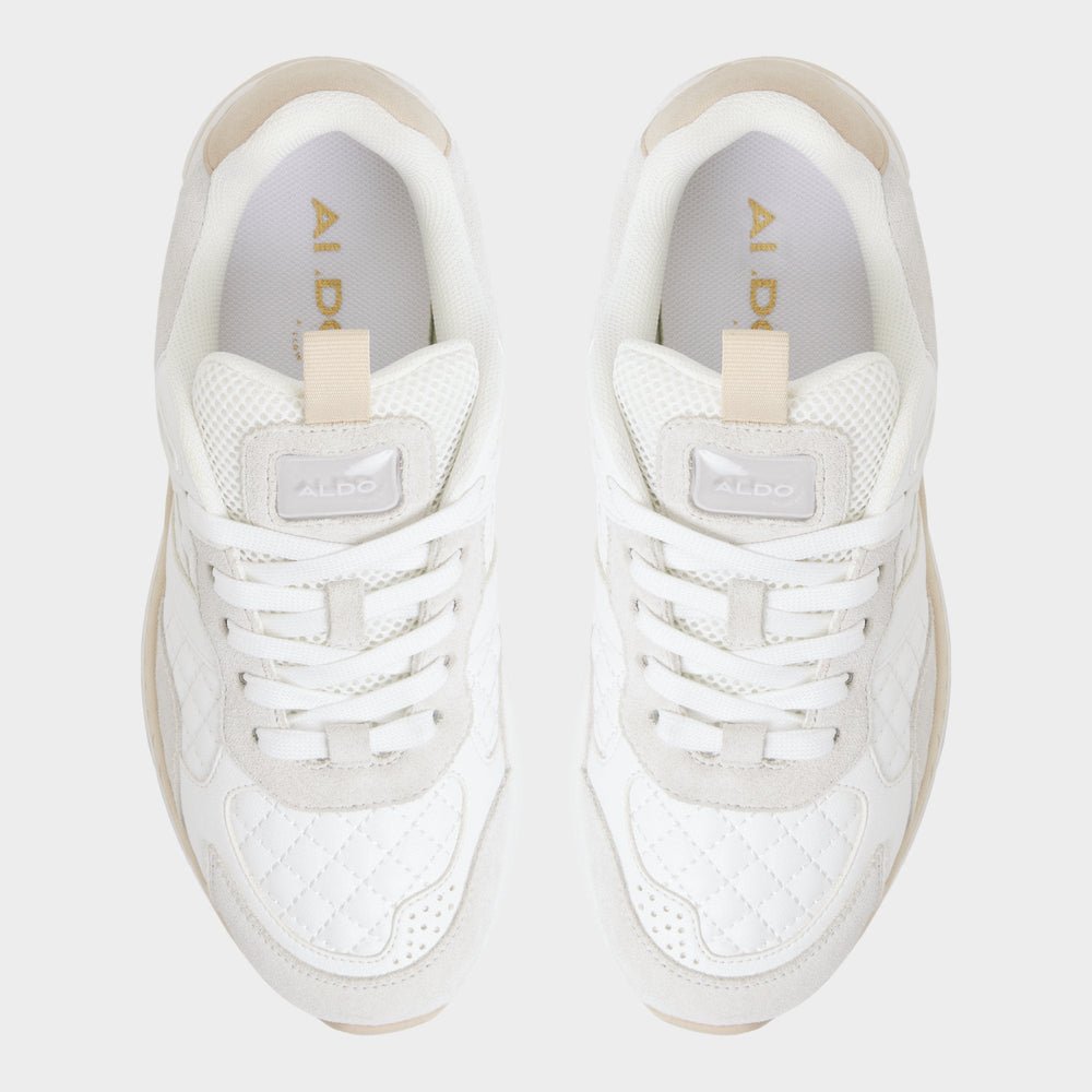 Aldo Pillowsnkr in L White - Jogger sneaker Women