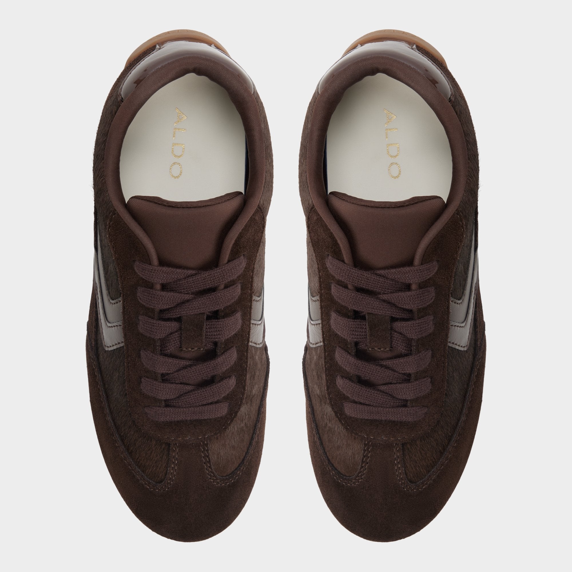 Aldo Coolchic in Dark Brown - Jogger sneaker Women