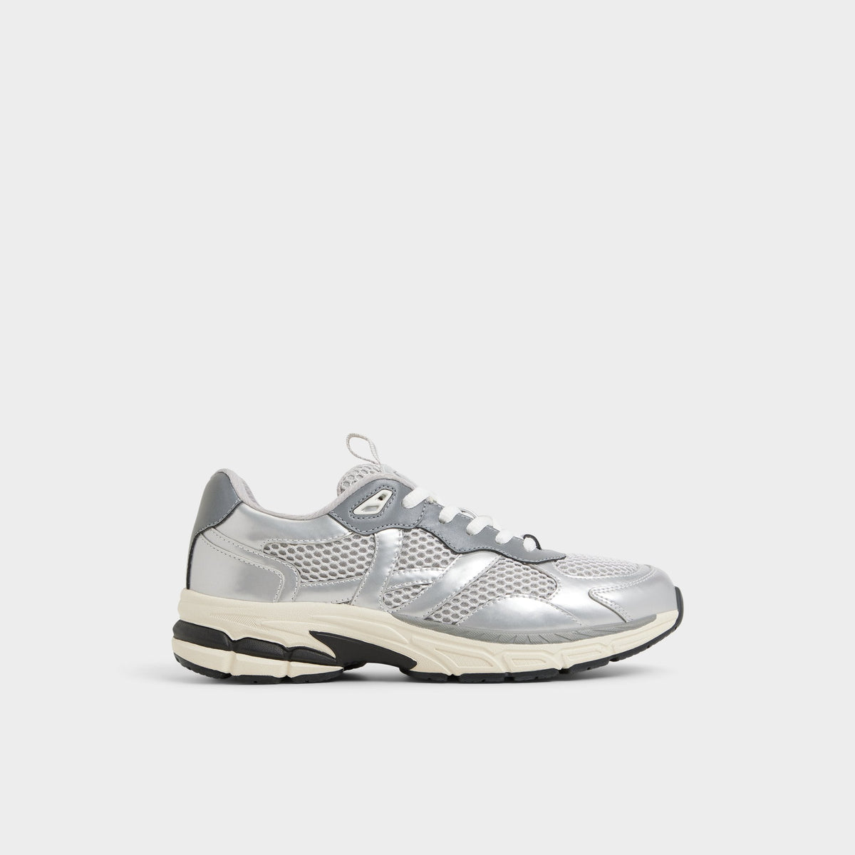 Aldo Pillowsnkr in L Silver - Jogger sneaker Women