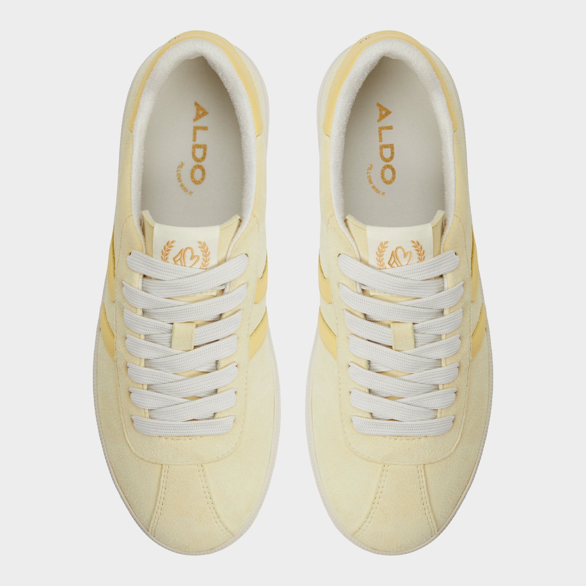 Aldo Chicsneaker Light Yellow Women's Low top sneakers - Low top sneaker, Cup sole Women