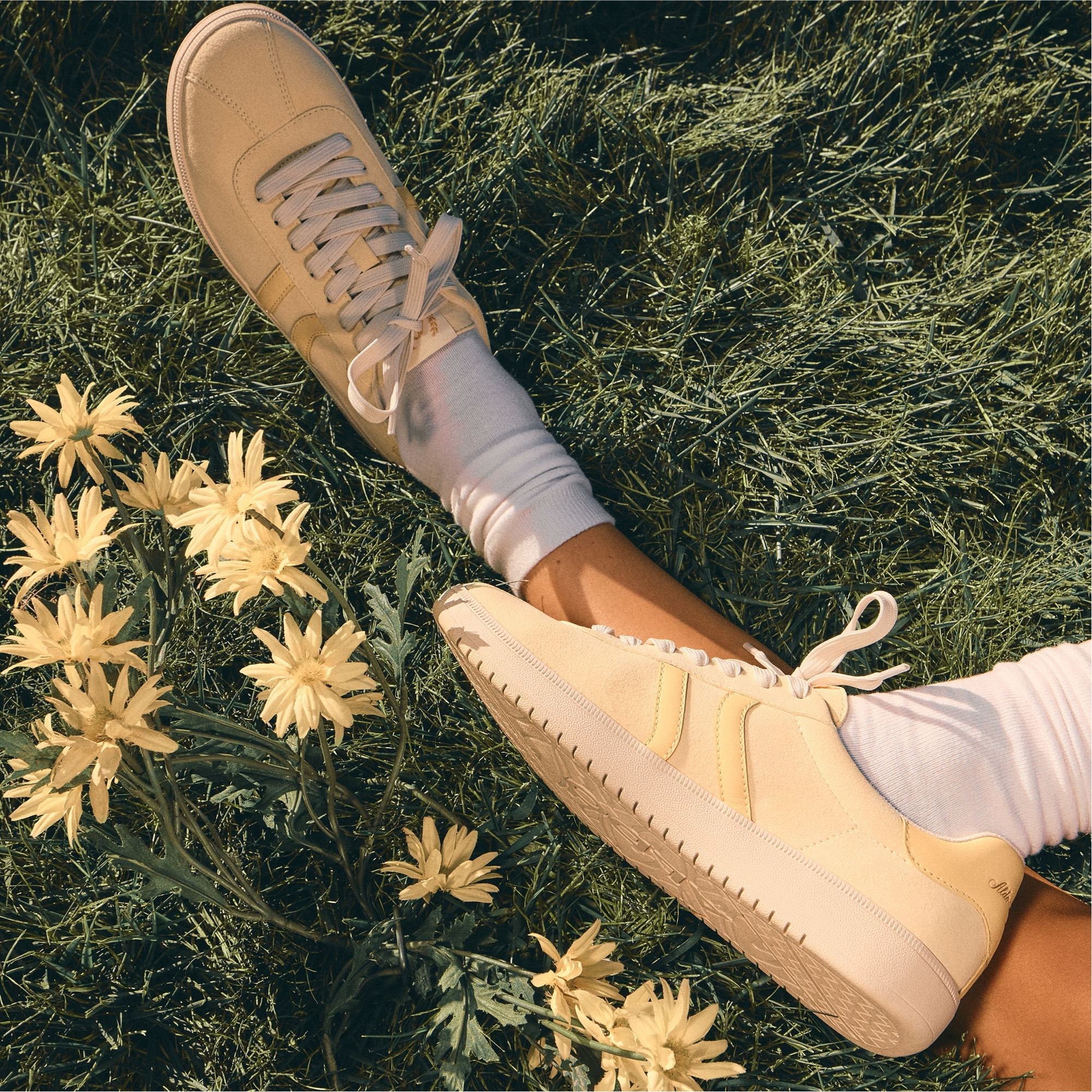 Aldo Chicsneaker Light Yellow Women's Low top sneakers - Low top sneaker, Cup sole Women