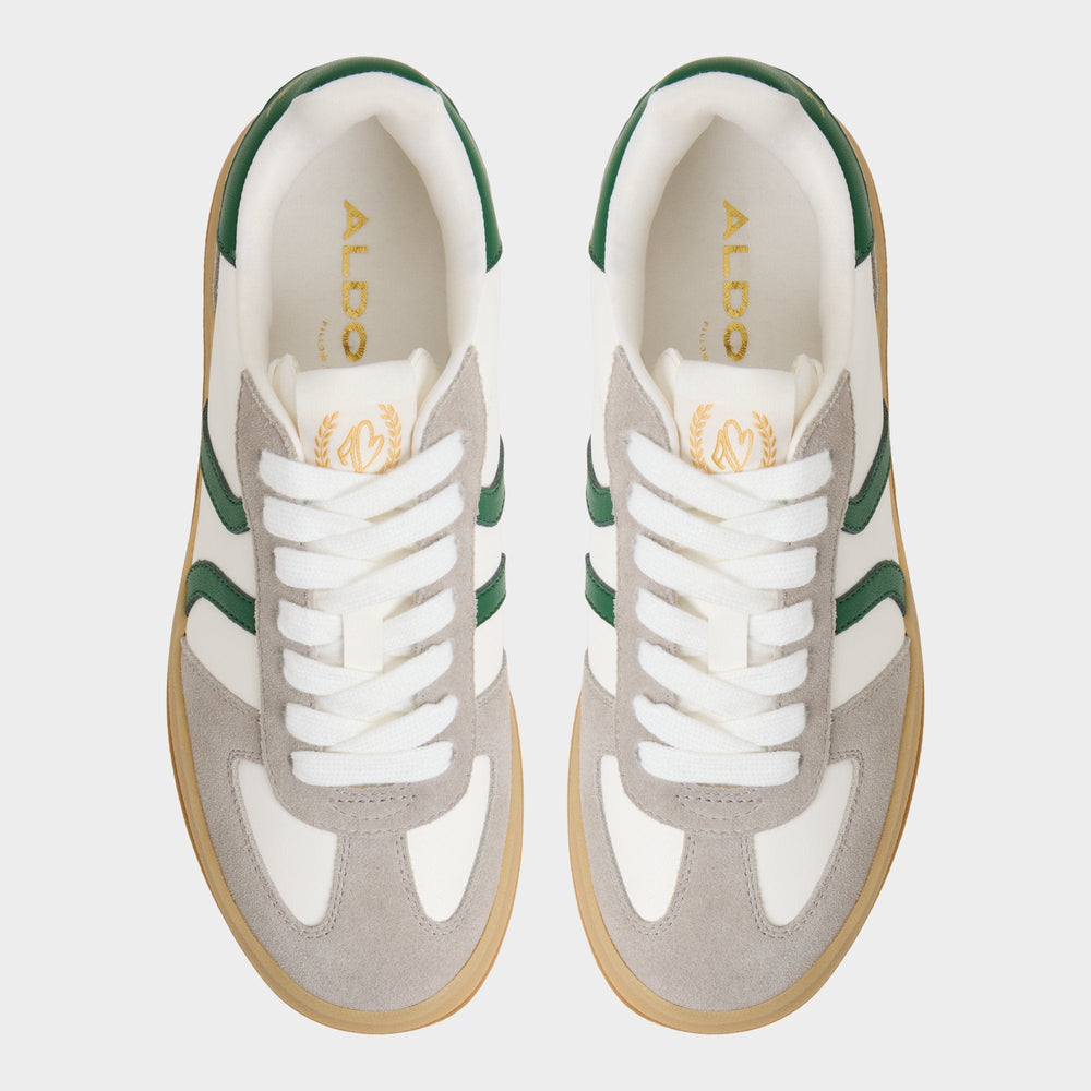 Aldo Elabrintar White Combo Women's Low top sneakers - Low top sneaker, Platform Women