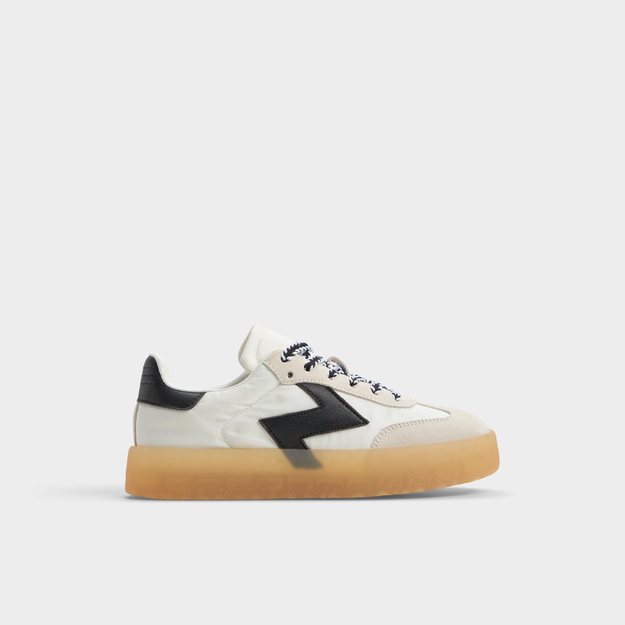 Aldo Retrostep White/Black Women's Low top sneakers - Low top sneaker, Jogger sole Women