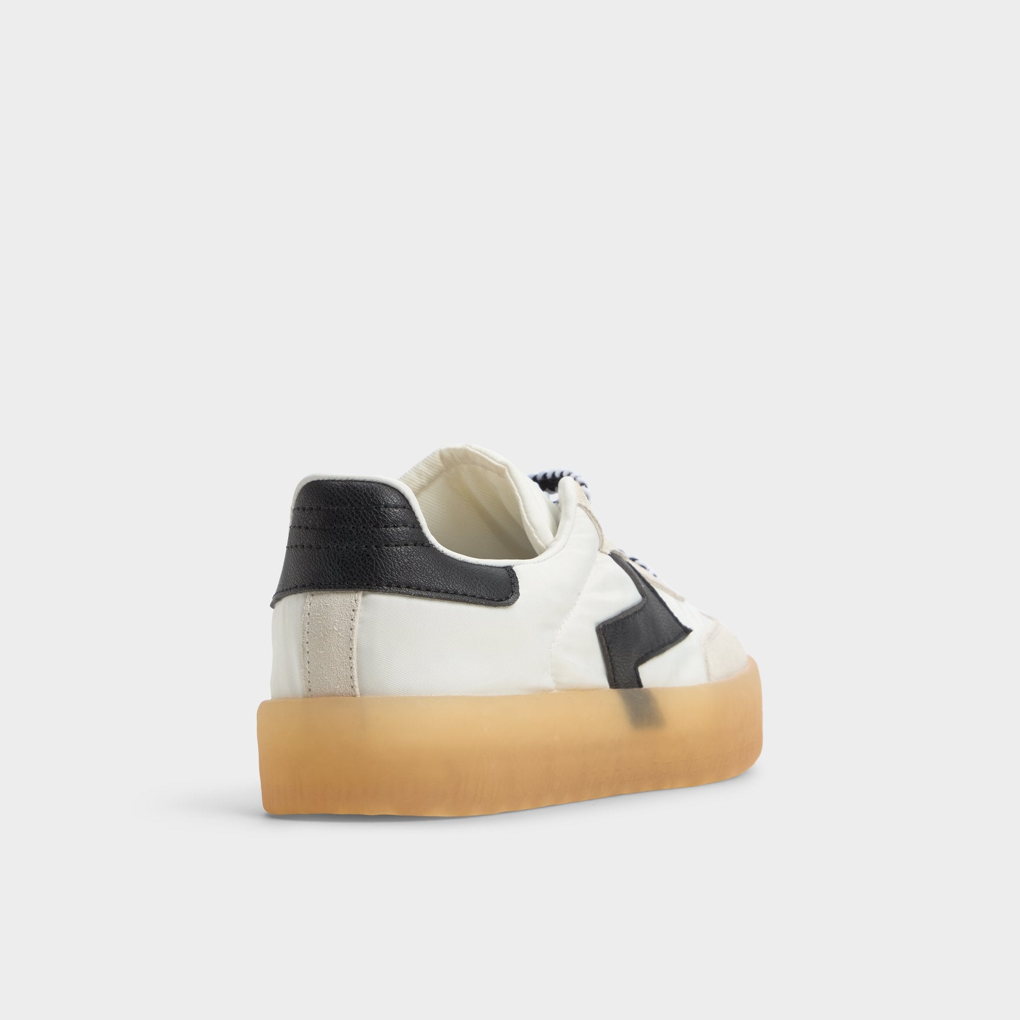 Aldo Retrostep White/Black Women's Low top sneakers - Low top sneaker, Jogger sole Women