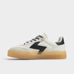Aldo Retrostep White/Black Women's Low top sneakers - Low top sneaker, Jogger sole Women