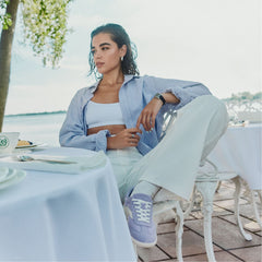 Aldo Clubstyle Light Purple Women's Low top sneakers - Jogger sneaker, Jogger sole Women