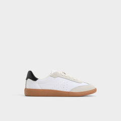 Aldo Clubstyle White/Black Women's Low top sneakers - Jogger sneaker, Jogger sole Women
