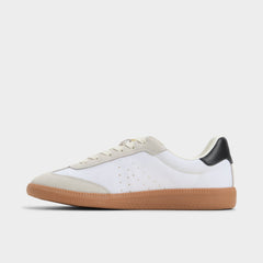 Aldo Clubstyle White/Black Women's Low top sneakers - Jogger sneaker, Jogger sole Women