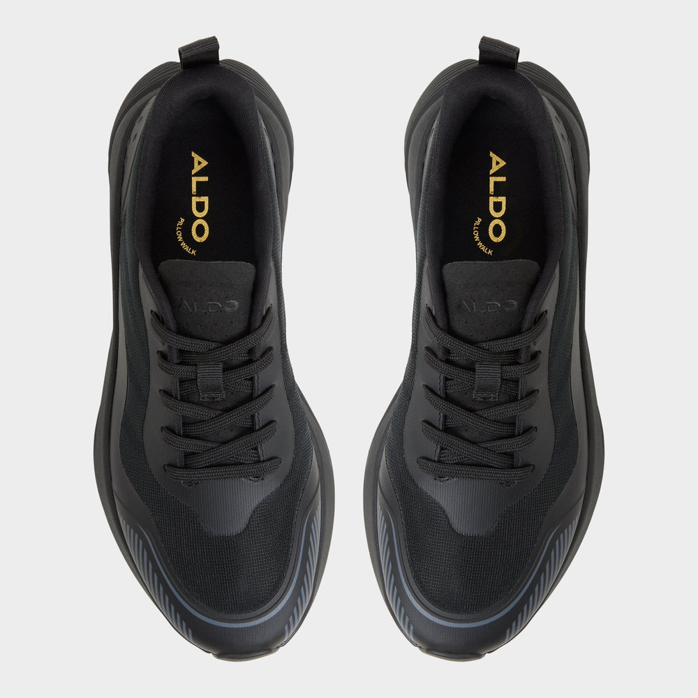 Aldo Pillowstep Black Women's Low top sneakers - Sneaker, Jogger sole Women