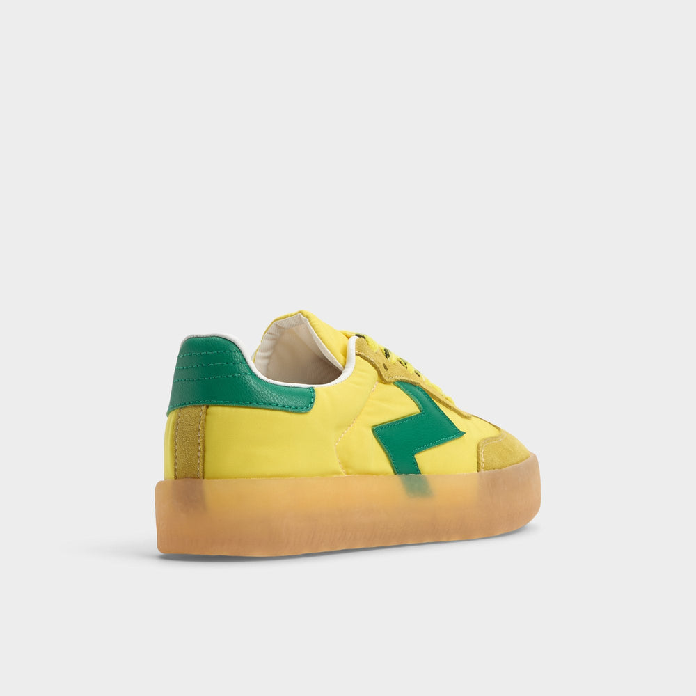 Aldo Retrostep Yellow Multi Women's Low top sneakers - Low top sneaker, Jogger sole Women