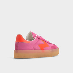 Aldo Retrostep Bright Pink Women's Low top sneakers - Low top sneaker, Jogger sole Women
