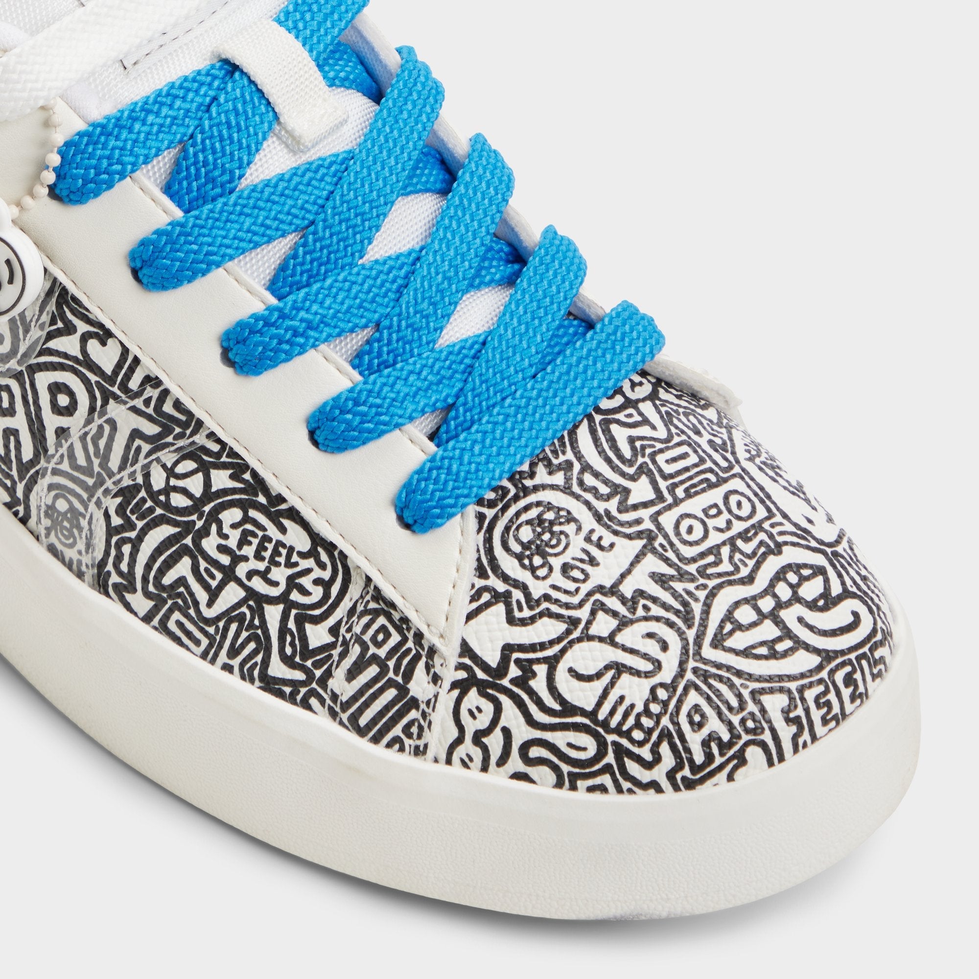 Aldo Timothy in Goodman White Black - Women's low top sneaker, Cup sole Women