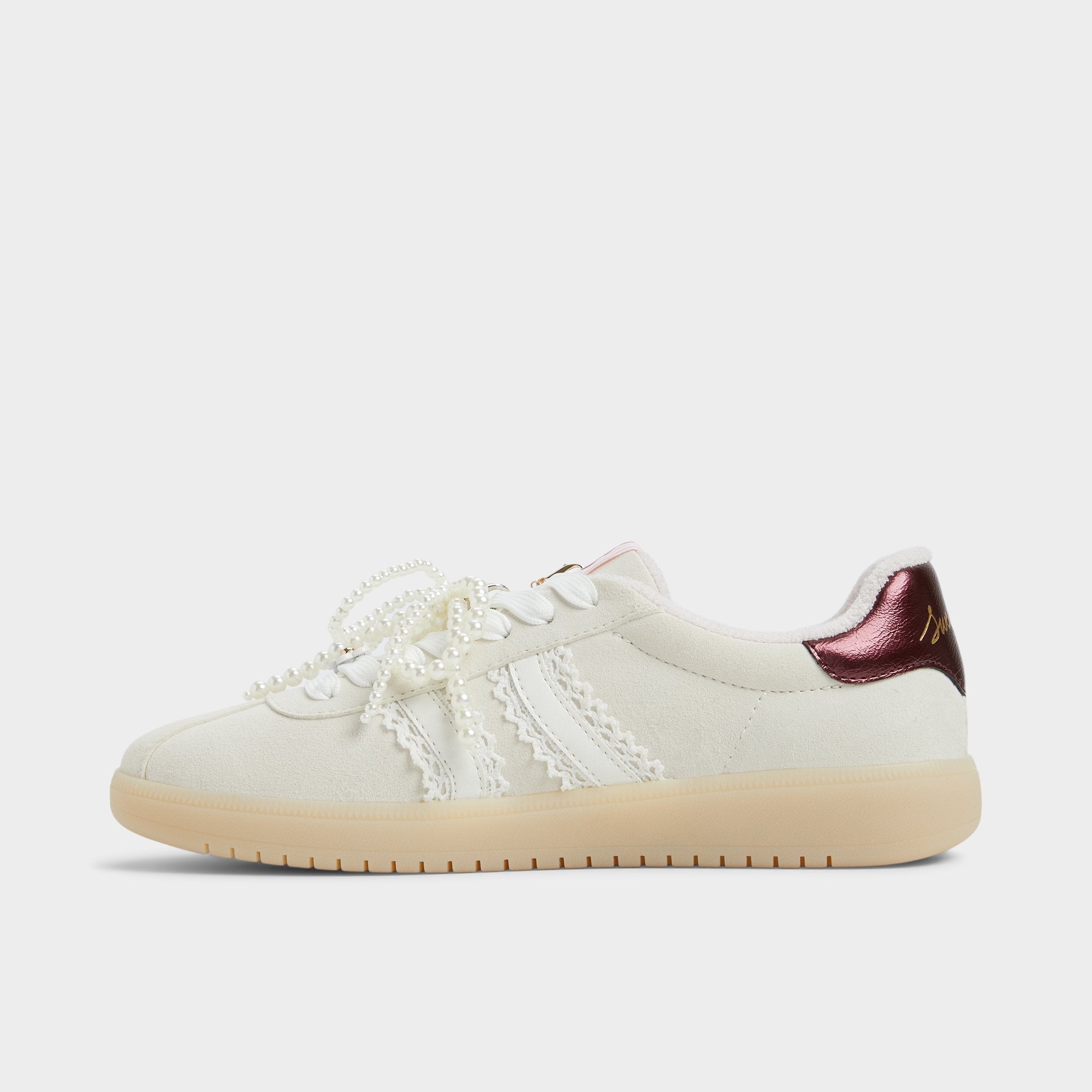 Aldo Sweetthing White/Bone Women's Low top sneakers - Low top sneaker, Cup sole Women