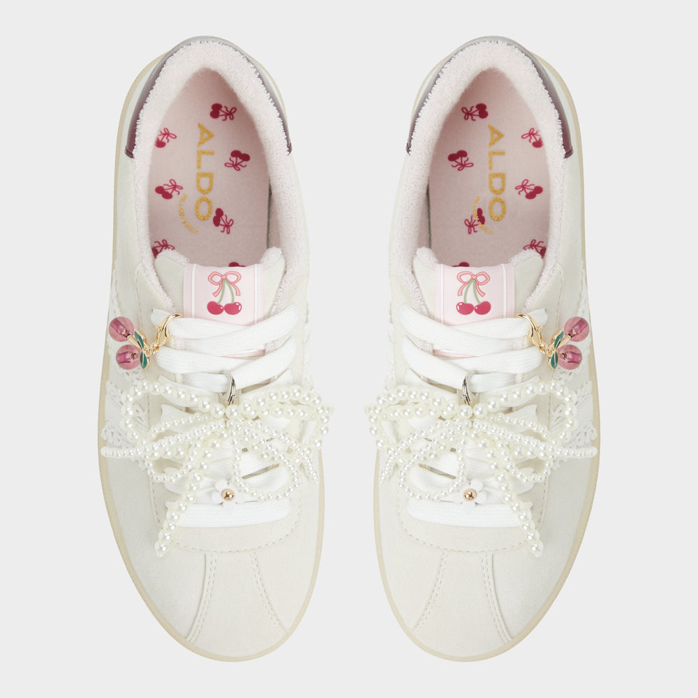 Aldo Sweetthing White/Bone Women's Low top sneakers - Low top sneaker, Cup sole Women