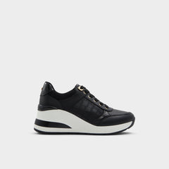 Aldo Iconistep Other Black Women's Platform and wedge sneakers - Wedge sneaker, Wedge heel Women