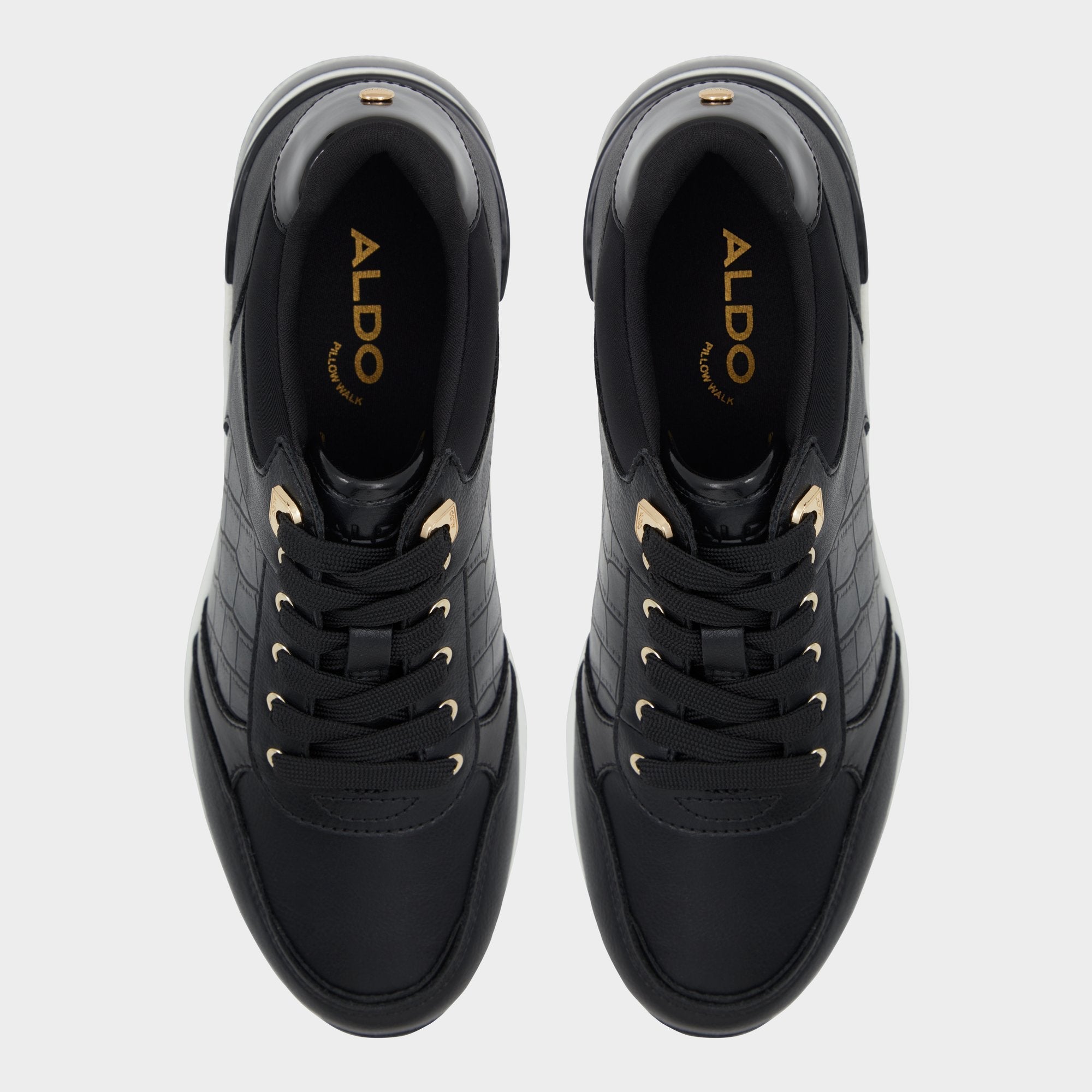Aldo Iconistep Other Black Women's Platform and wedge sneakers - Wedge sneaker, Wedge heel Women