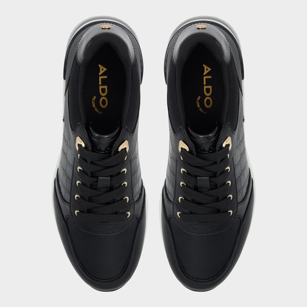 Aldo Iconistep Other Black Women's Platform and wedge sneakers - Wedge sneaker, Wedge heel Women