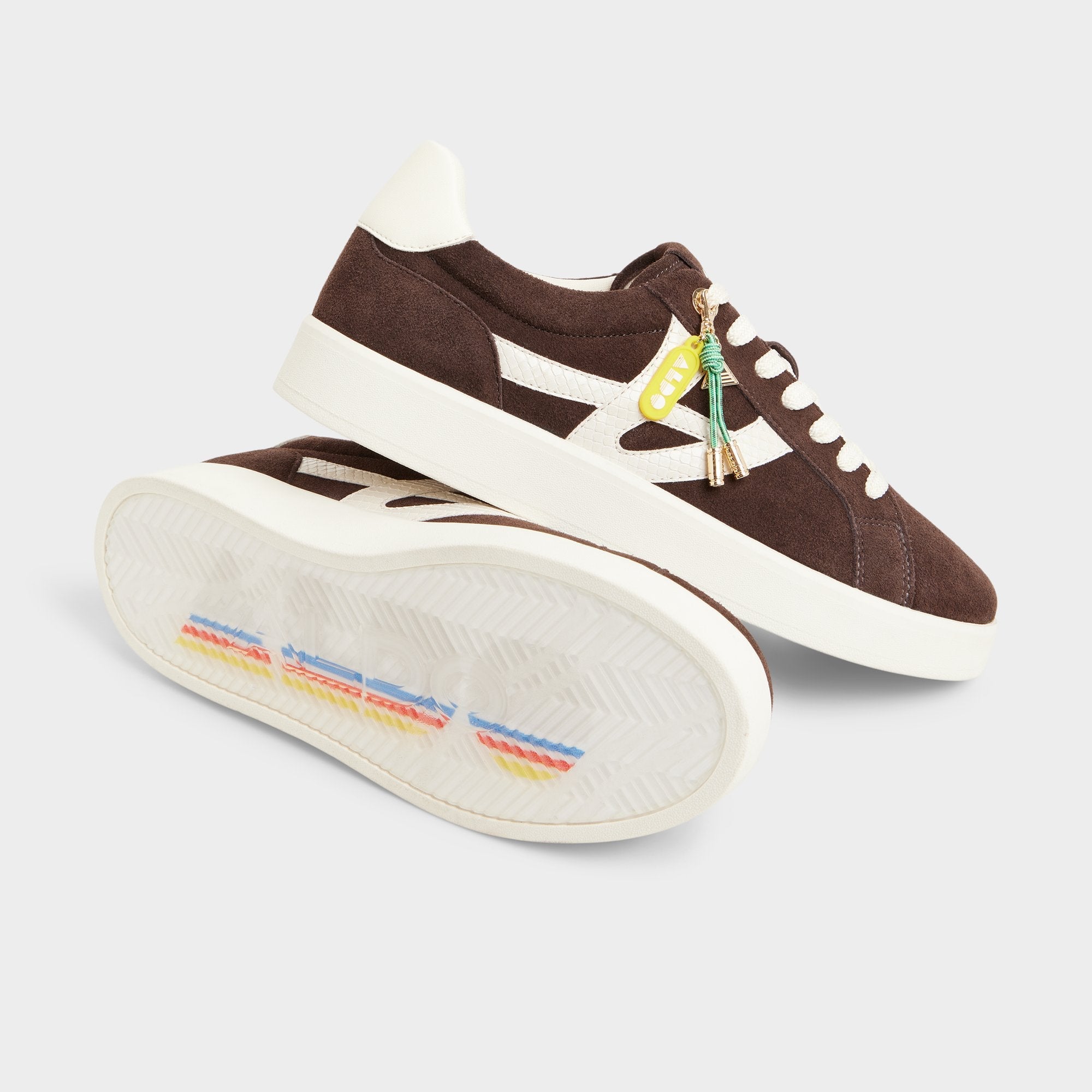 Aldo Mtl1972snkr-l Dark Brown Women's Low top sneakers - Low top sneaker, Cup sole Women