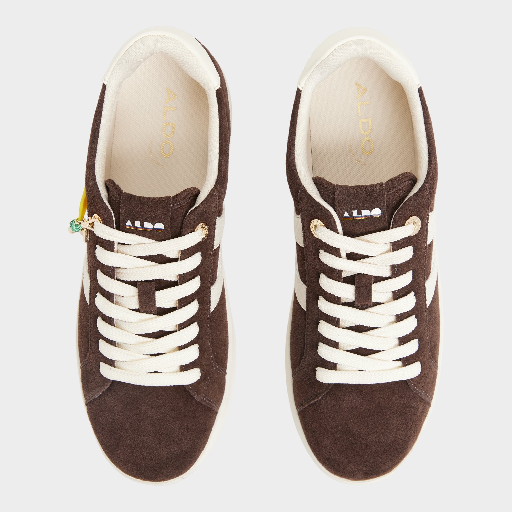 Aldo Mtl1972snkr-l Dark Brown Women's Low top sneakers - Low top sneaker, Cup sole Women