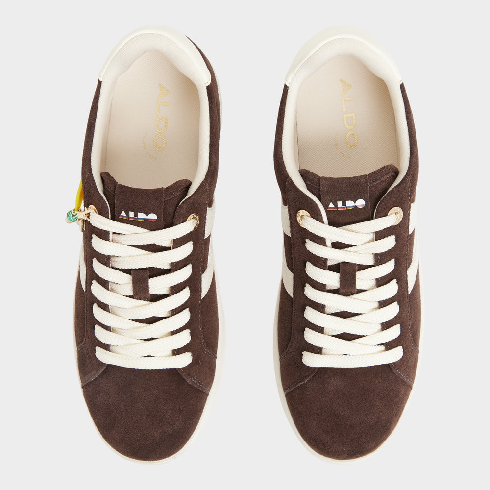 Aldo Mtl1972snkr-l Dark Brown Women's Low top sneakers - Low top sneaker, Cup sole Women