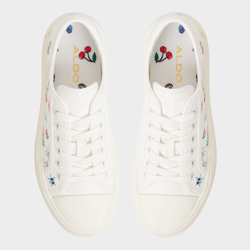 Aldo Rayes White/Multi Women's Low top sneakers - Sneaker, Platform Women