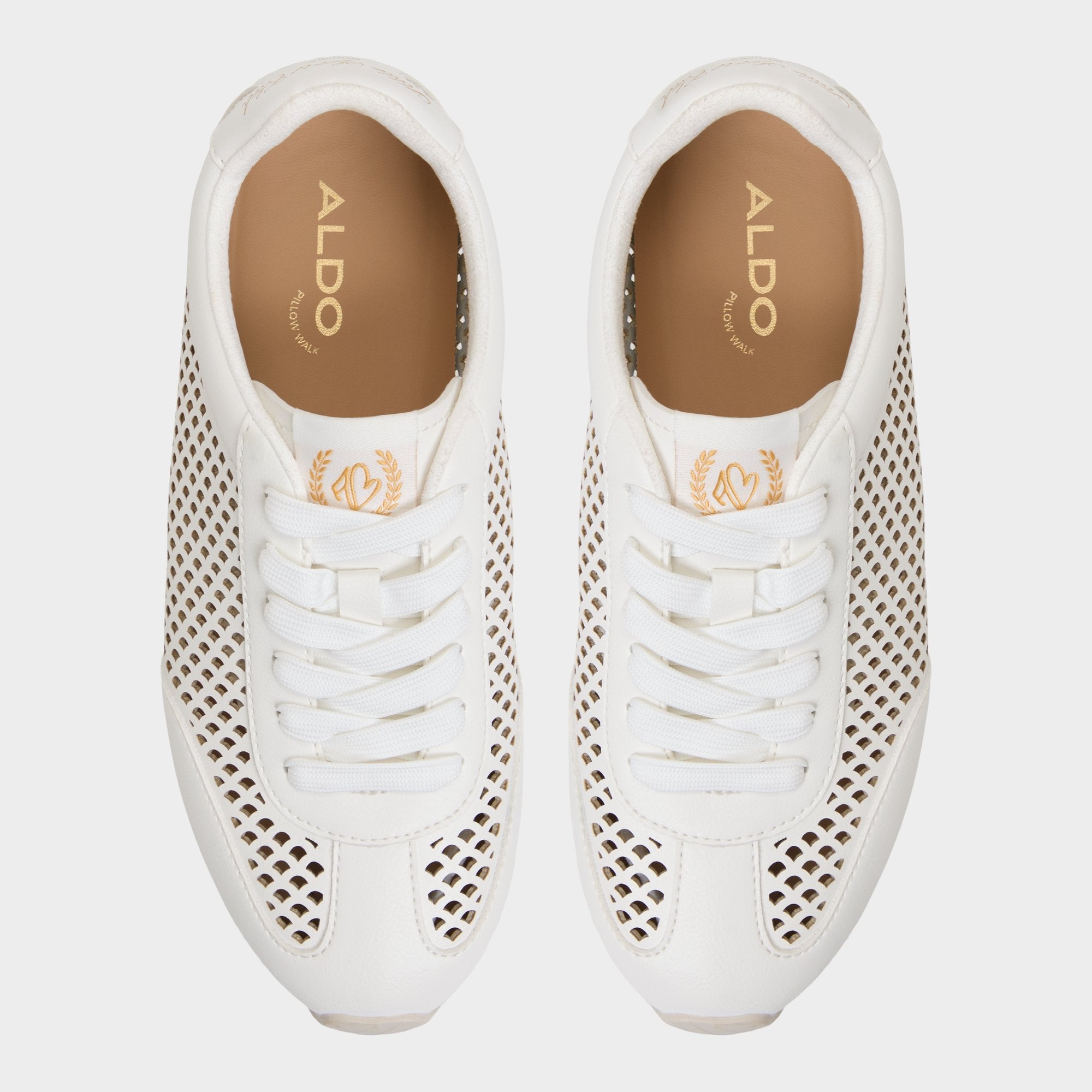 Aldo Carefree Open White Women's Low top sneakers - Jogger sneaker, Jogger sole Women