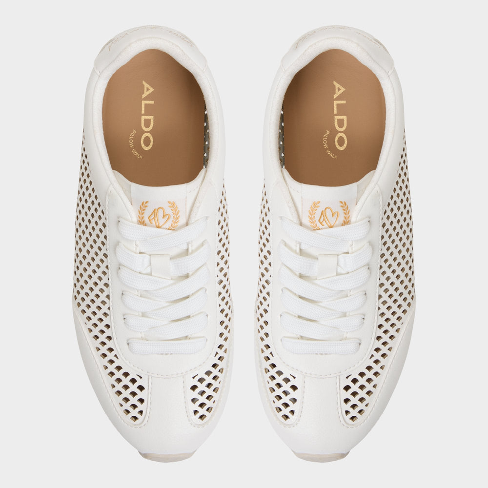 Aldo Carefree Open White Women's Low top sneakers - Jogger sneaker, Jogger sole Women