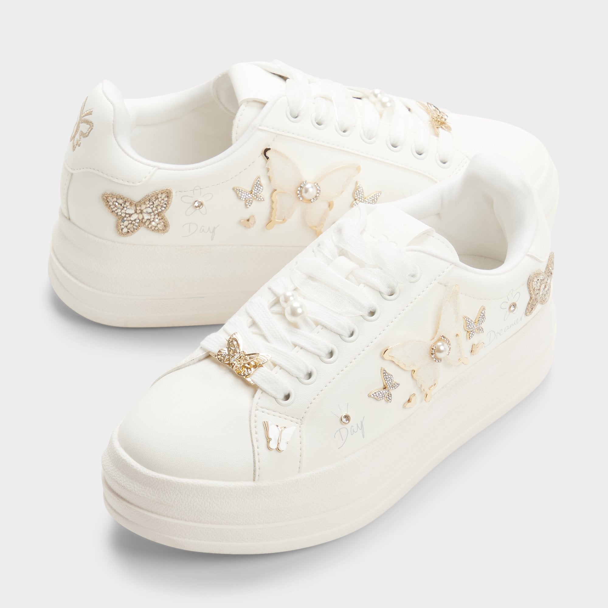 Aldo Pearlwing2 in White - Sneaker, Jogger sole Women