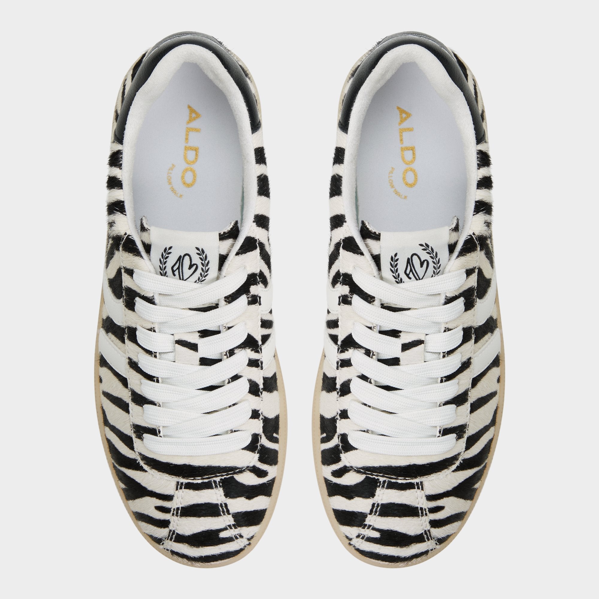 Aldo Chicsneaker White/Black Women's Aldo Sport Club - Low top sneaker, Cup sole Women