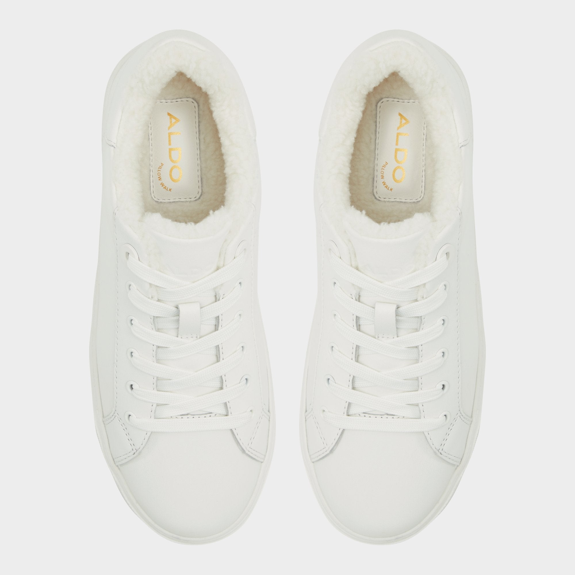 Aldo Merrylyn White Women's Low top sneakers - Low top sneaker, Cup sole Women