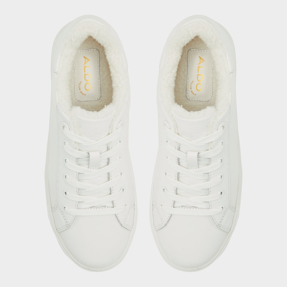 Aldo Merrylyn White Women's Low top sneakers - Low top sneaker, Cup sole Women