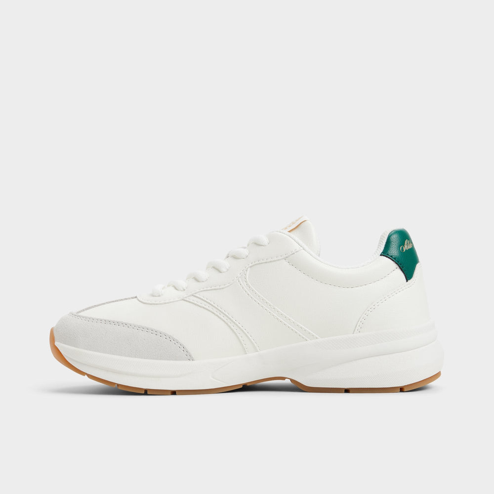 Aldo Clubchic White Combo Women's Athletic Sneakers - Jogger sneaker Women