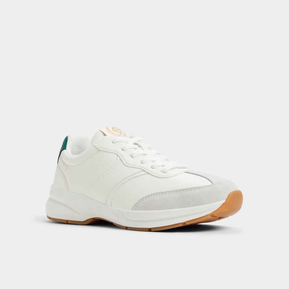 Aldo Clubchic White Combo Women's Athletic Sneakers - Jogger sneaker Women