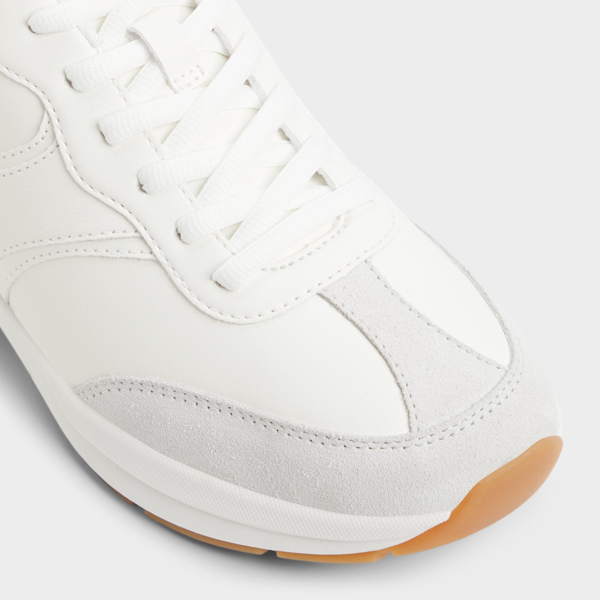 Aldo Clubchic White Combo Women's Athletic Sneakers - Jogger sneaker Women