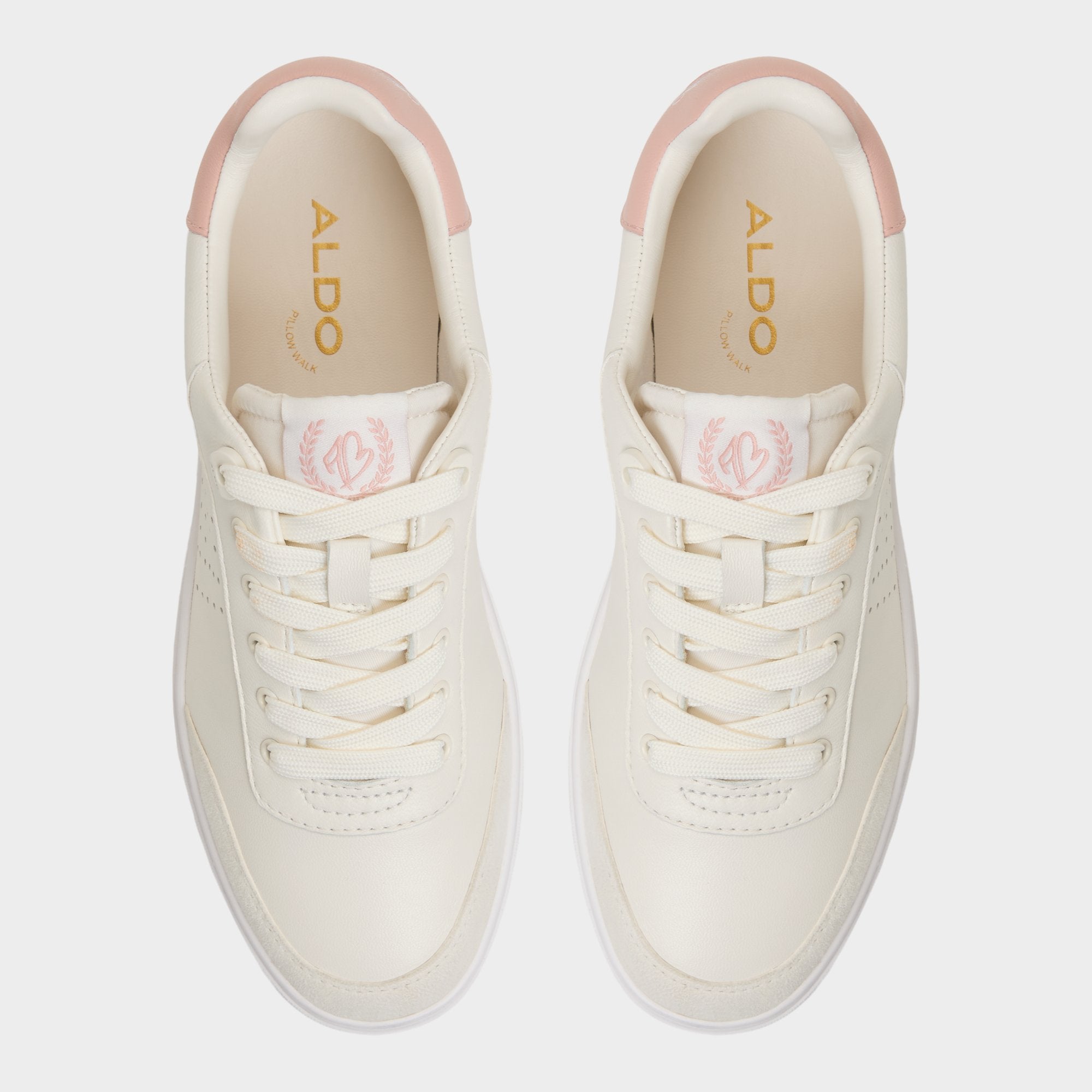 Aldo Clubsport Cream Women's Low top sneakers - Low top sneaker, Cup sole Women