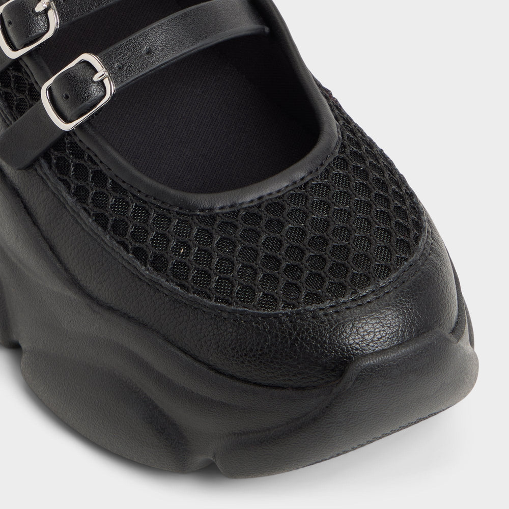 Aldo Aethera Black Women's Platform and wedge sneakers - Mary Jane Sneakers, Jogger sole Women