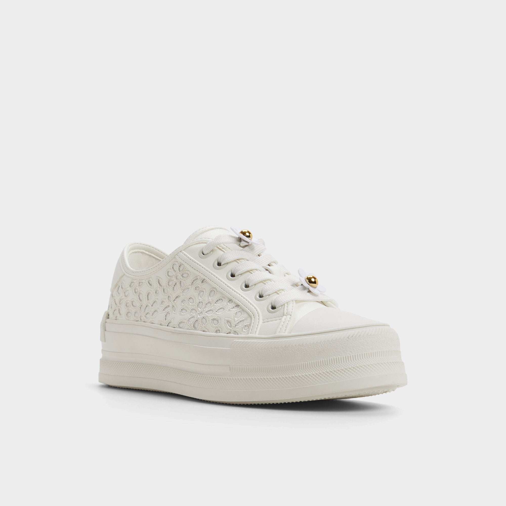 Aldo Rayes Open White Women's Low top sneakers - Sneaker, Platform Women