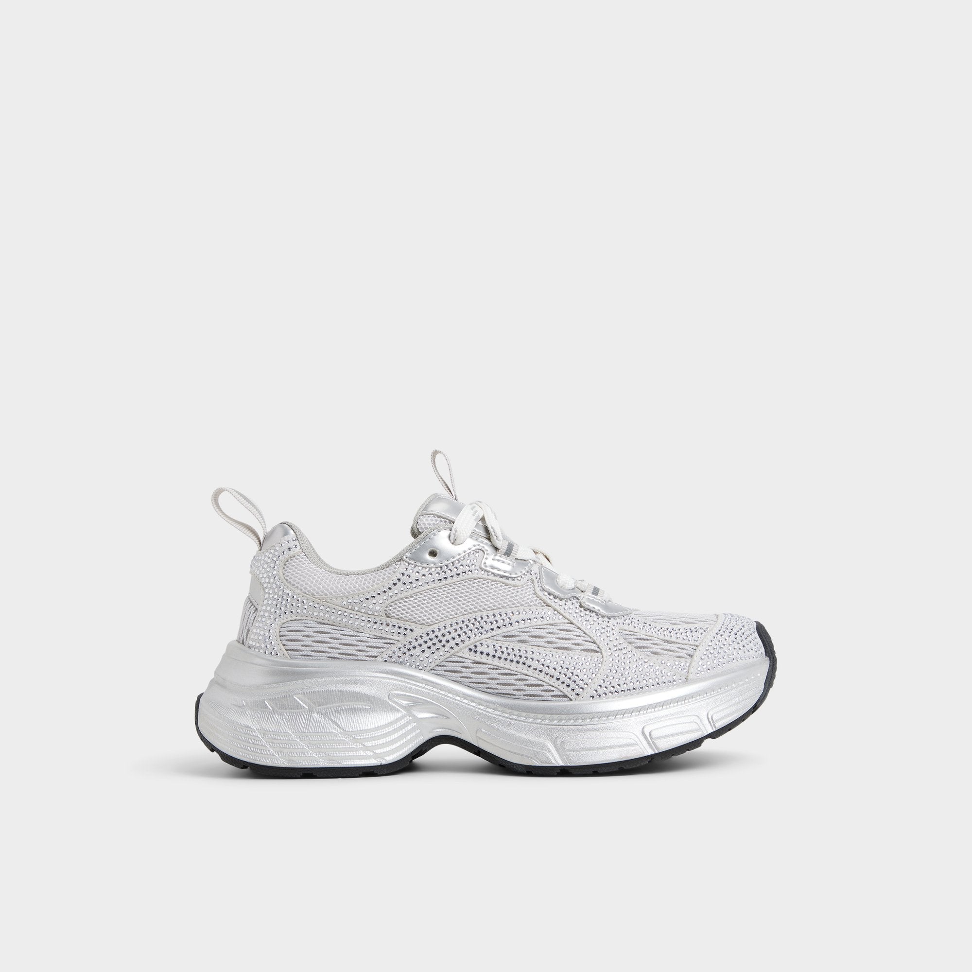 Aldo Powerplay in Silver - Jogger sneaker Women