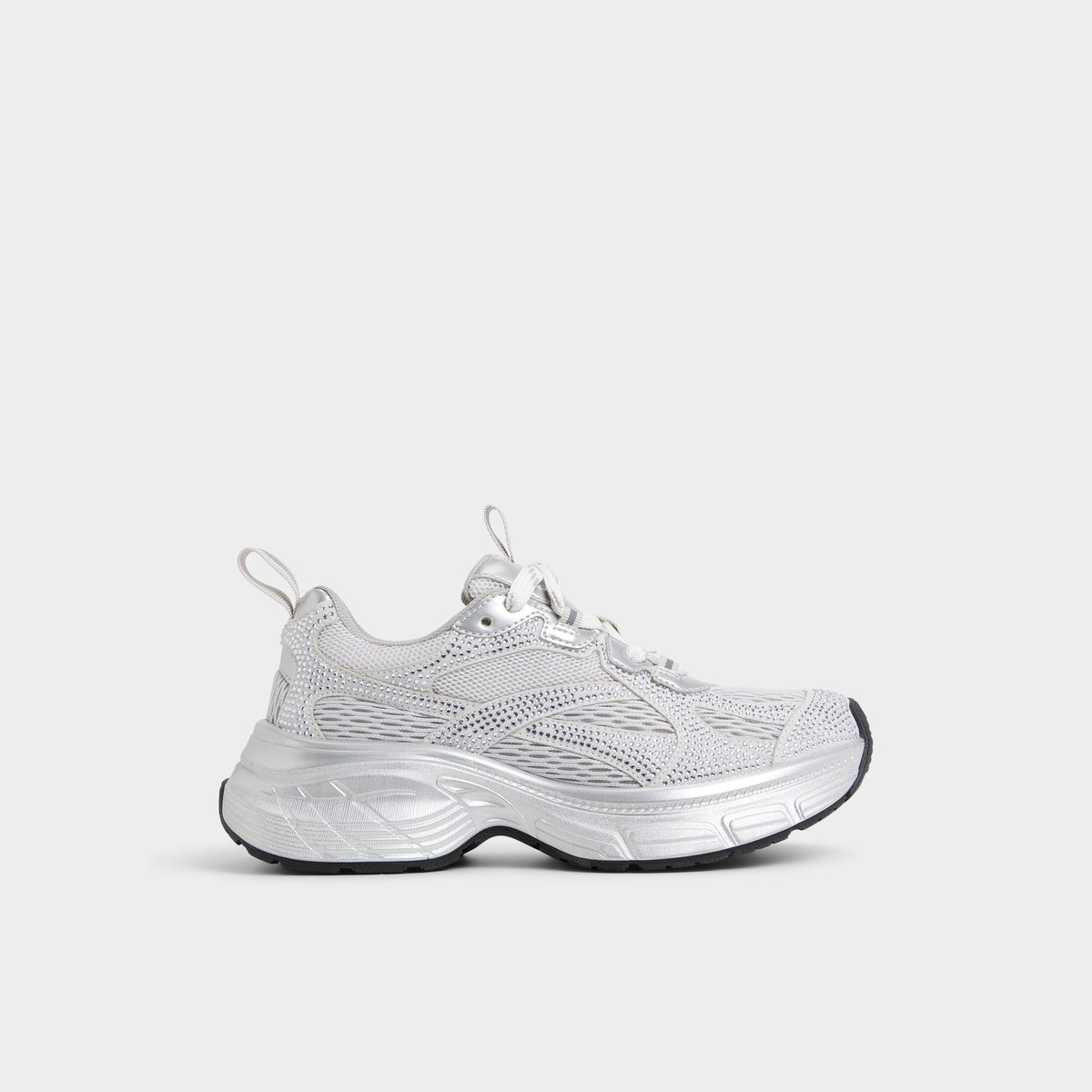 Aldo Powerplay in Silver - Jogger sneaker Women