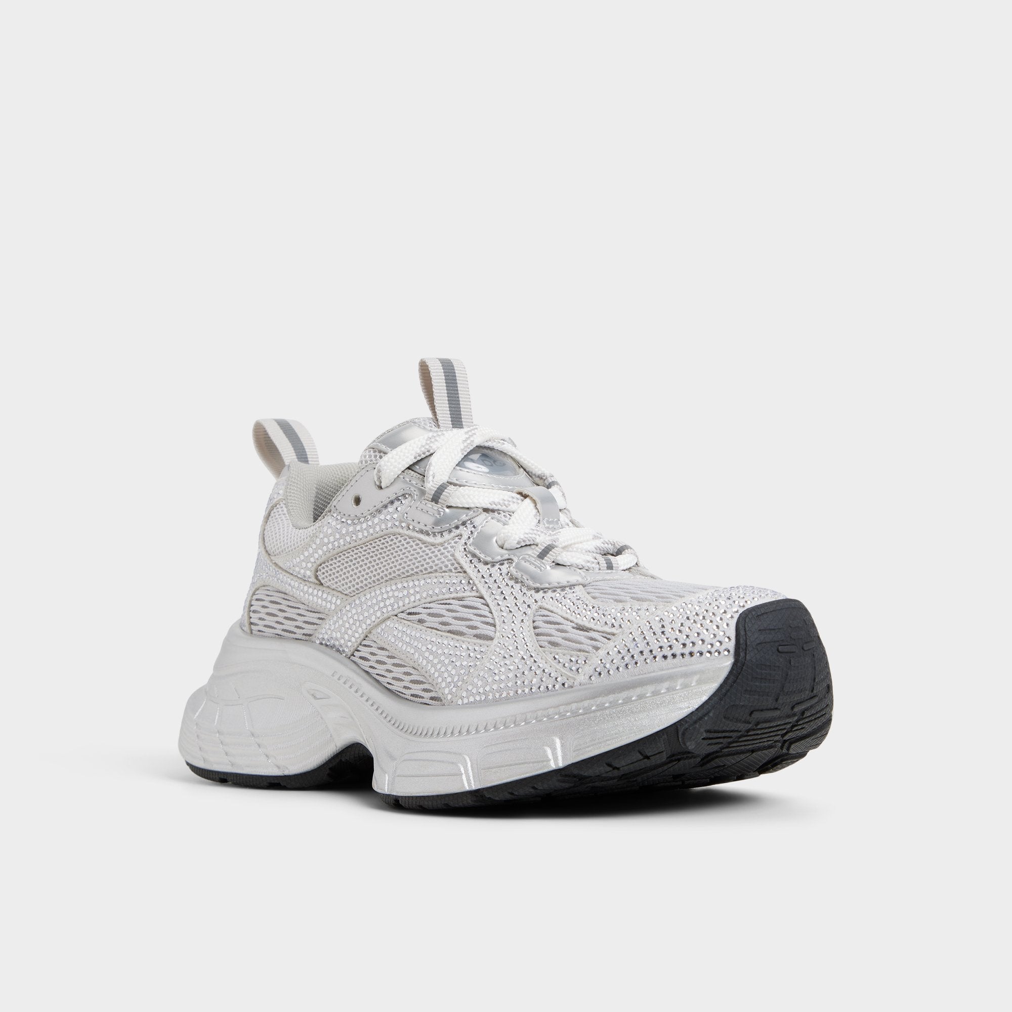 Aldo Powerplay in Silver - Jogger sneaker Women