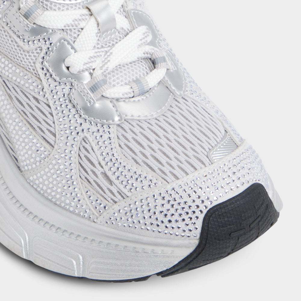 Aldo Powerplay in Silver - Jogger sneaker Women